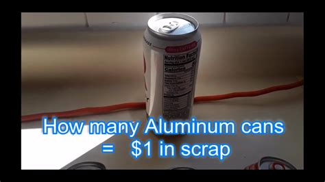 How Many 16 Oz Aluminum Cans Make 1 Florida Youtube