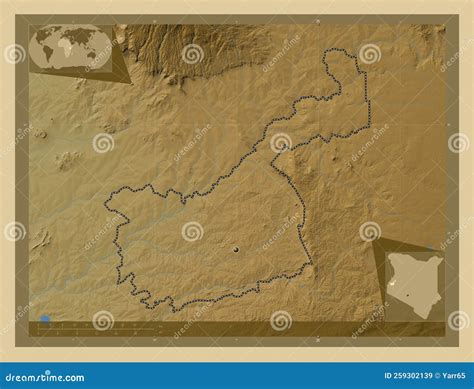 Kakamega, Kenya. Physical. Capital Stock Illustration - Illustration of ...