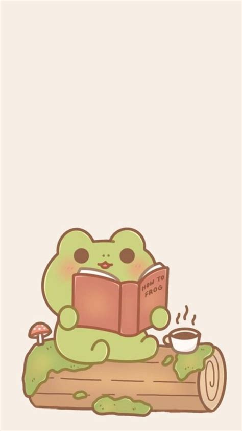 Background Cute Frog Wallpaper - EnWallpaper