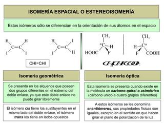 Isomeria Del Carbono Tipos Y Clases De Isomeria Ppt