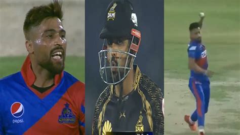 Babar Azam Vs Mohammad Amir In Psl Video Viral On Internet It Was Match