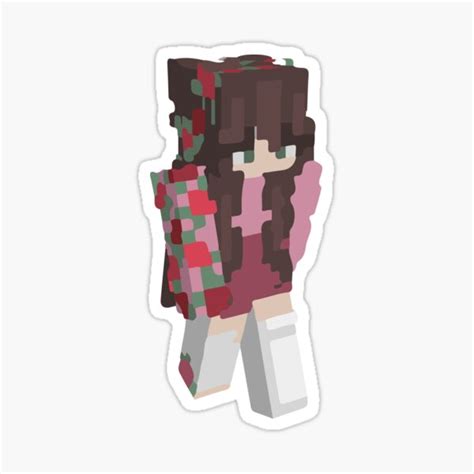 Hannah Rose Hannahxxrose Dream Smp Skin Minecraft Speedrun Manhunt Sticker For Sale By