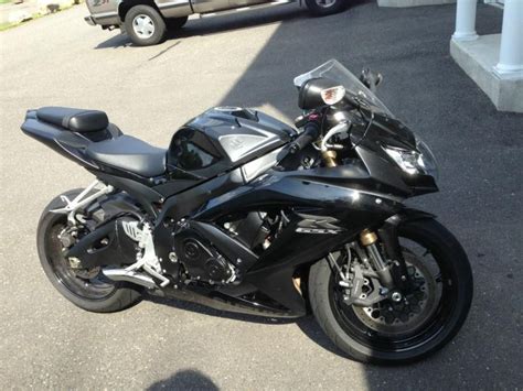 Black 2008 GSXR 600 In Mint Condition With For Sale On 2040 Motos