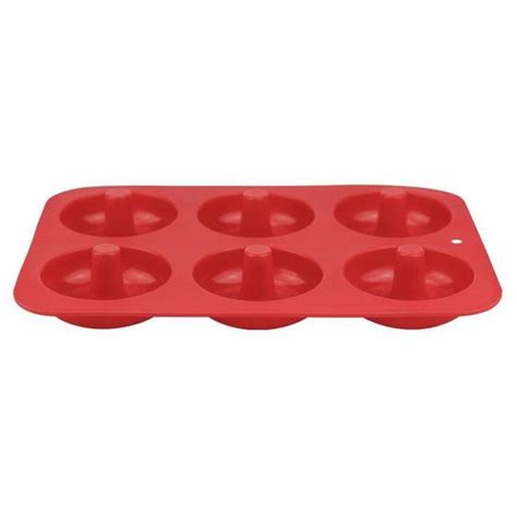 Forma Donuts Rosquinha Silicone 6 Cavidades Clink Forma Para Donuts