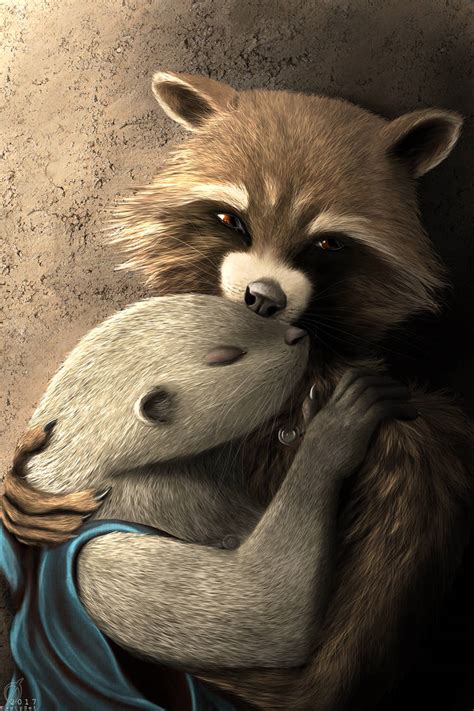 Rocket And Lylla By Emptysetart On Deviantart