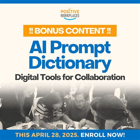 📢 BONUS YOU’LL ACTUALLY USE: AI... - Positive Workplaces | Facebook