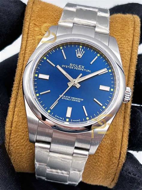 Rolex Oyster Perpetual Blue Dial Pashasaat