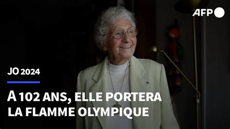 A 102 ans l ancienne résistante Mélanie Berger Volle prête à brandir