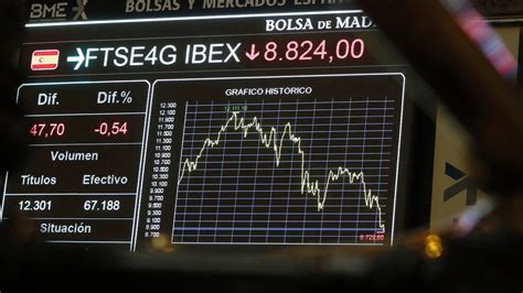 El Ibex 35 Pierde Un 41 Semanal Y Eleva Sus Números Rojos Rtve