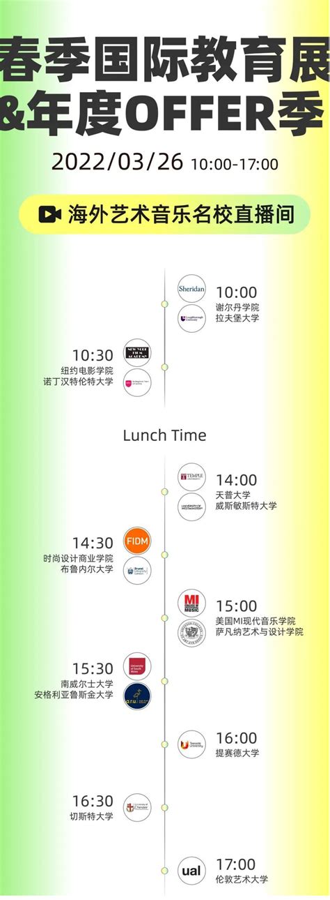 美行2022春季线上国际教育展来袭，涵盖100所世界名校、50大师课、年度offer季 知乎