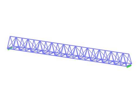 Triangular Lattice Girder 004672