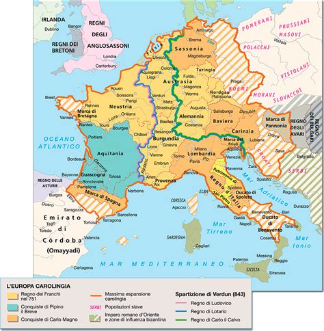 Cartina Europa Occidentale E Orientale Cartina