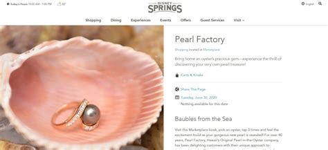 Pearl Factory Permanently Closing at Disney Springs - WDW News Today