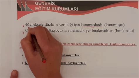 TÜRKÇE CÜMLE DÜZEYİNDE ANLATIM BOZUKLUKLARI YouTube