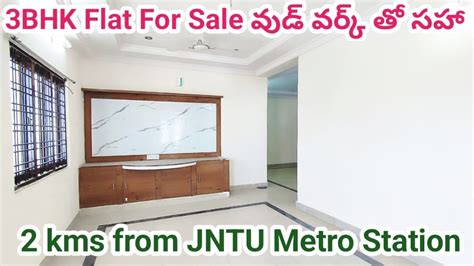 Bhk Flat For Sale In Nizampet Main Road Very Near To Jntu Metro