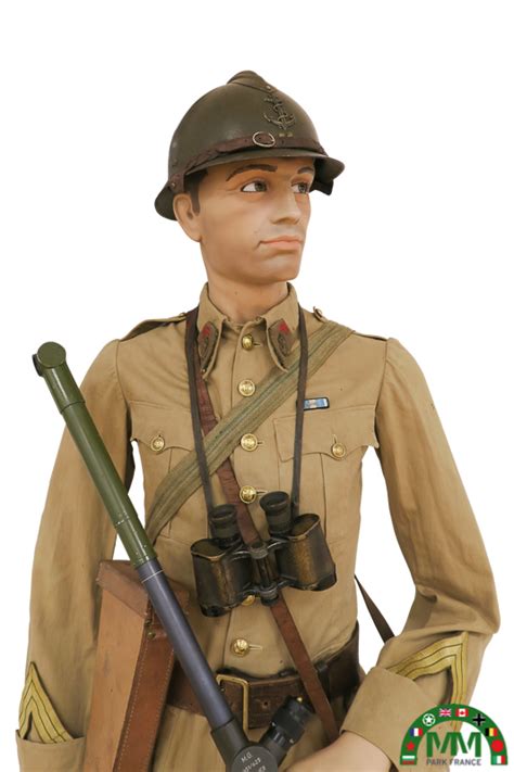 Tenue complète française sergent chef infanterie coliniale Galerie