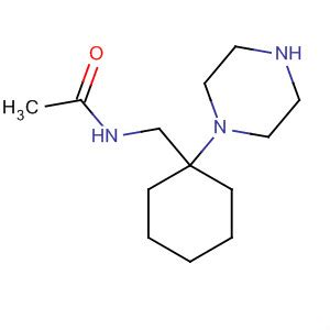 511539 53 0 Acetamide N 1 1 Piperazinyl Cyclohexyl Methyl CAS