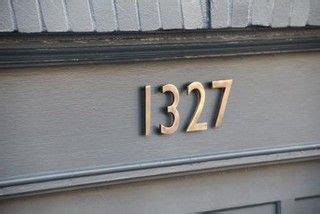 House Numbers - Modern - Mailboxes - Los Angeles - by Architectural ...