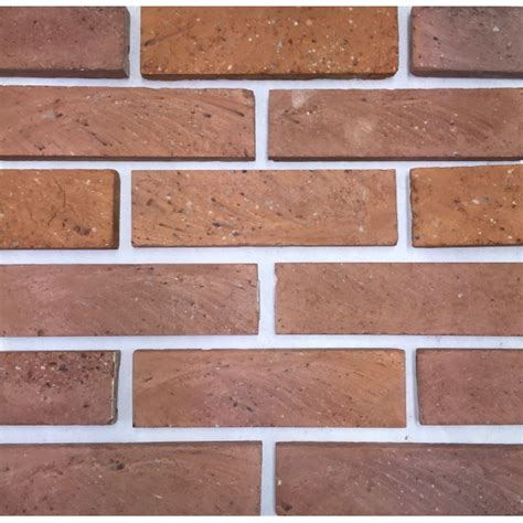 Reclaimed Red Cut Face Brick Slip Sample