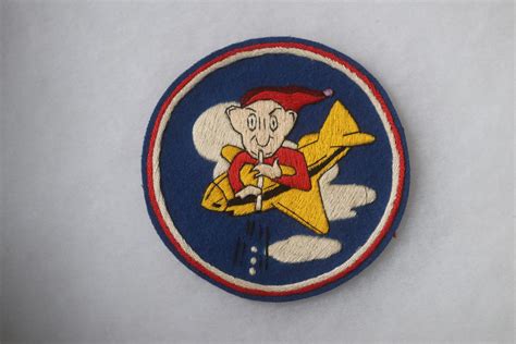 WW2 PATTERN US 9th ARMY AIR FORCE 10th FIGHTER SQUADRON 50th GROUP JACKET PATCH - AB Insignia