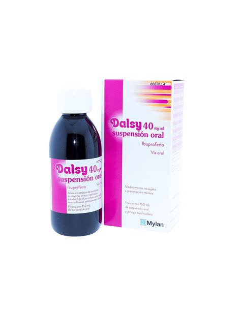 DALSY 40 MG ML SUSPENSION ORAL 1 FRASCO 150 ML