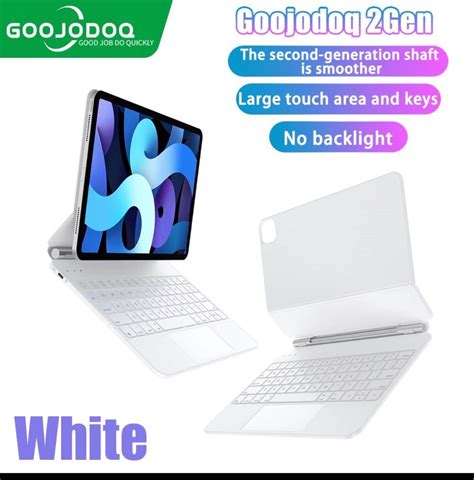 Goojodoq Magic Keyboard For Ipad Air Pro Th Case Wireless