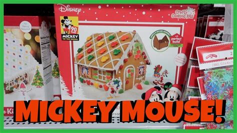 Mickey Gingerbread House Kit November 11 2018 Youtube