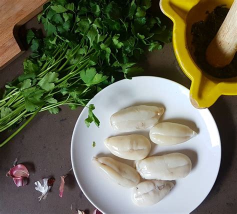 Huevas De Sepia Al Ajillo Una Bruja En La Cocina Blog Recetas