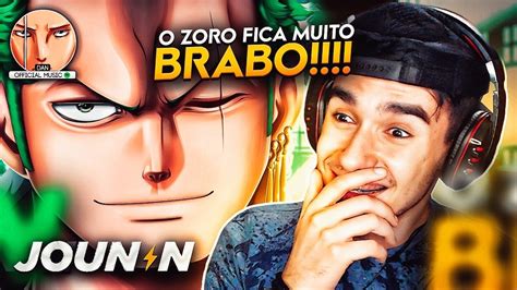 2 em 1 REACT Zoro One Piece Estilo Três Espadas Dan Fé nas