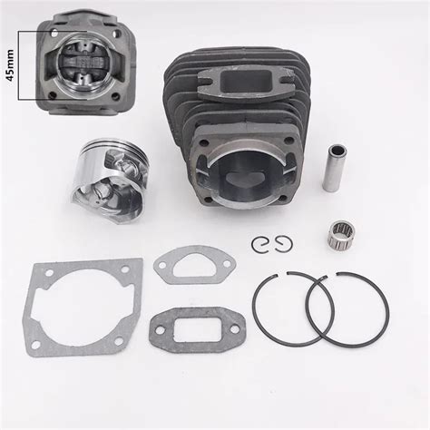 Mm Mm Mm Chainsaw Cylinder Piston Needle Cage Gasket Kit For