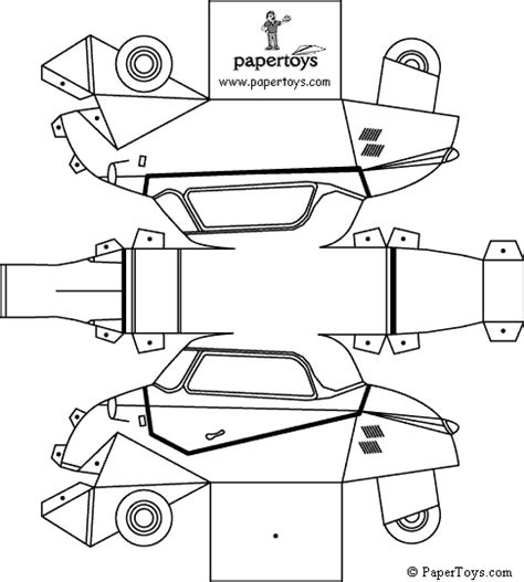 Paper Toys Free Printable Papercraft Models Cut Outs And 3d Templates