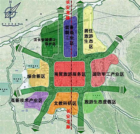 西安直辖市规划图 排行榜大全