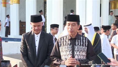 Jokowi Ungkap Sejumlah Nama Cawapres Potensial Untuk Ganjar Siapa Saja