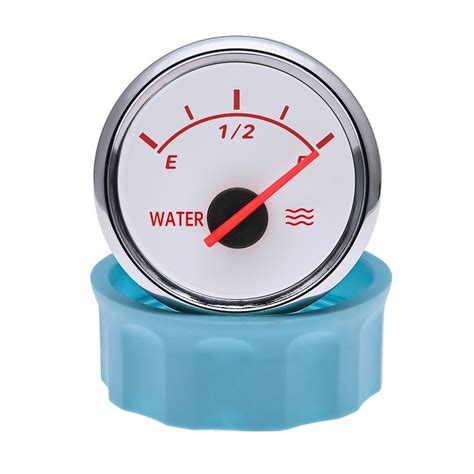 0 190ohm 52mm Water Level Gauge Red Led Pointer Water Tank Level Indicator 240 33ohm For Car