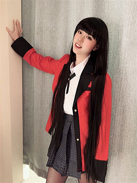 Yumeko Anime Cosplay Costume Set Wig - Etsy