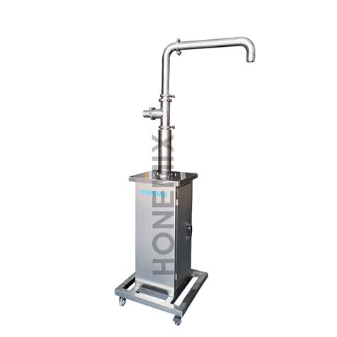 Hone Paste Liquid Stainless Steel Vertical Pneumatic Self Suction