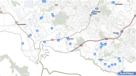 Informacje drogowe w Gorzyce powiat wodzisławski na mapie Targeo