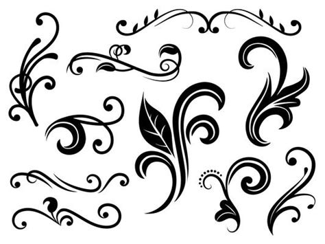 Decorative Flourish Vector Art Icons And Graphics For Free Download