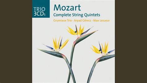 Mozart String Quintet In G Minor K 516 3 Adagio Ma Non Troppo