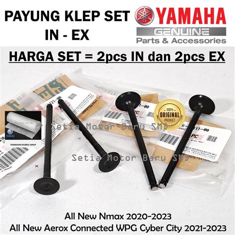 Jual Payung Klep Set In Ex All New Nmax N Max Aerox Connected WPG Cyber