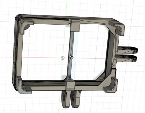 STL File NamelessRC Gopro Mount With Protectors3D Print Design To