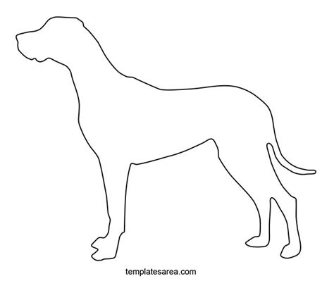 Dog Template Printable