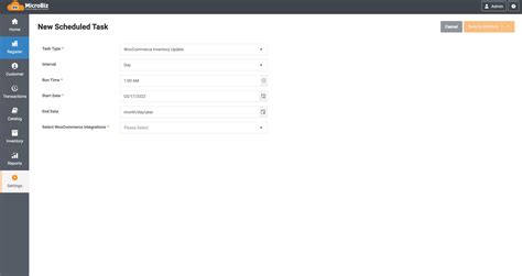 As soon as all the options are set up, click Save & Continue at the top