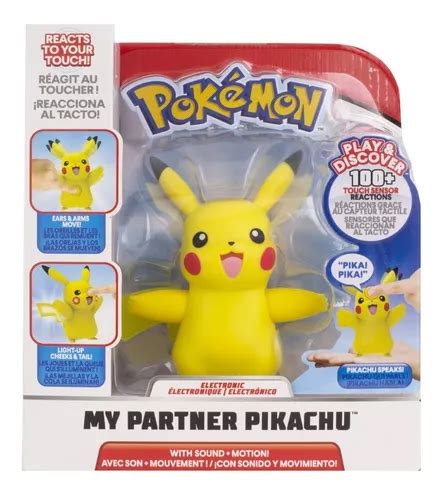 Pok Mon Mu Eco Figura Pikachu Con Sonido Y Movimiento Mercadolibre