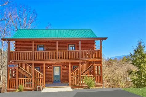 Smoky Mountain Lodge 7 Bedroom Pigeon Forge Cabin With Hot Tub