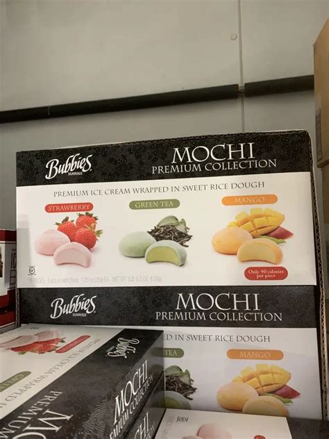 Costco Mochi Ice Cream Bubbies 18 Count 225 Oz Costco Fan