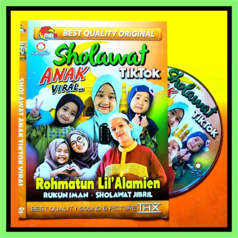 Jual Kaset MP5 Video Musik 70 Lagu Sholawat Anak Campuran Rohmatun