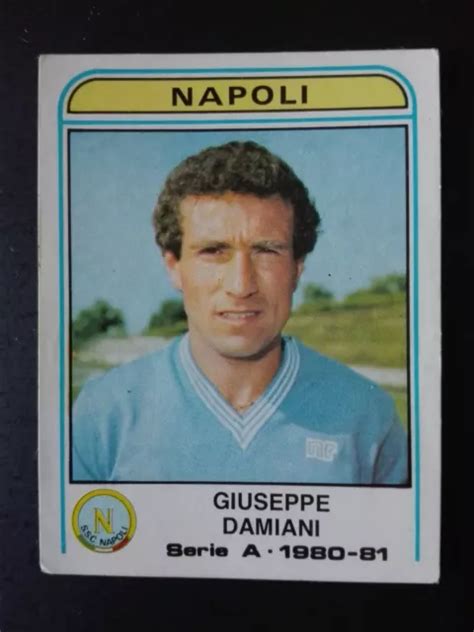 Figurina Calciatori Panini Napoli Damiani N Nuova Con