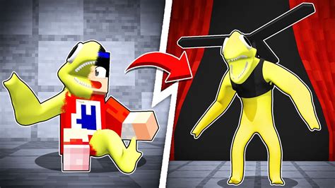 VIREI O YELLOW O NOVO MONSTRO De RAINBOW FRIENDS 2 No MINECRAFT YouTube