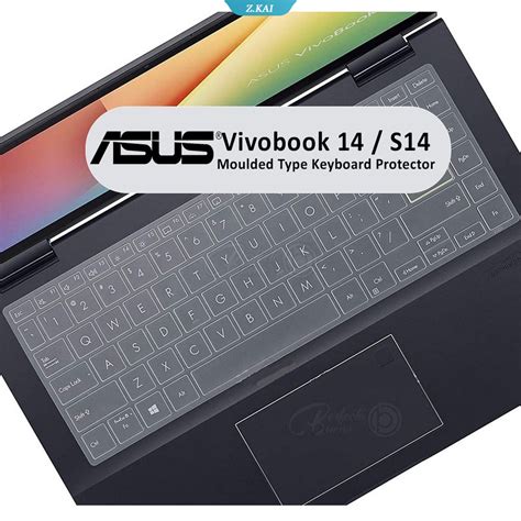 Computer Keyboard Skin Cover For Asus Vivobook S14 14 Adolbook Keyboard Dust Protector 14 K413e